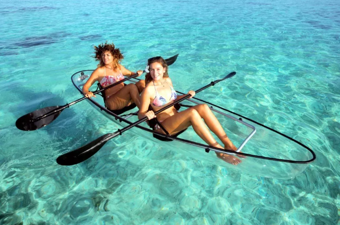 Transparentes Kayak﻿