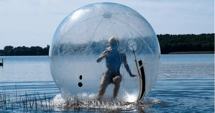 Aufblasbarer riesiger transparenter Ball