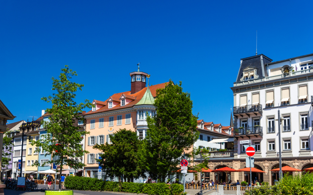 Die Innenstadt von Konstanz