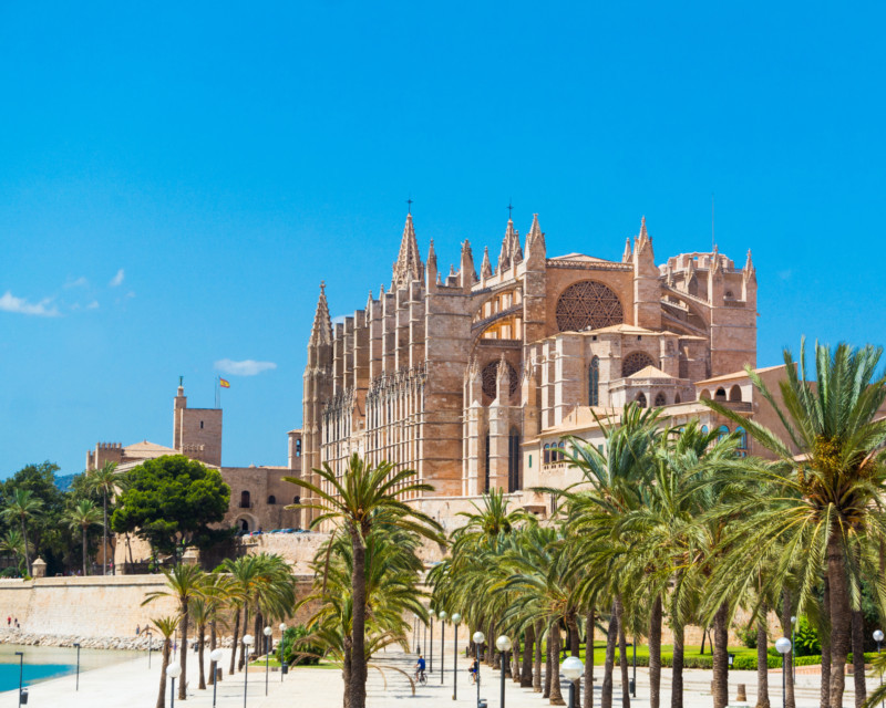 Palmas imposante Kathedrale La Seu